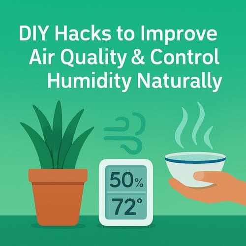 DIY Hacks to Improve Air Quality & Control Humidity Naturally