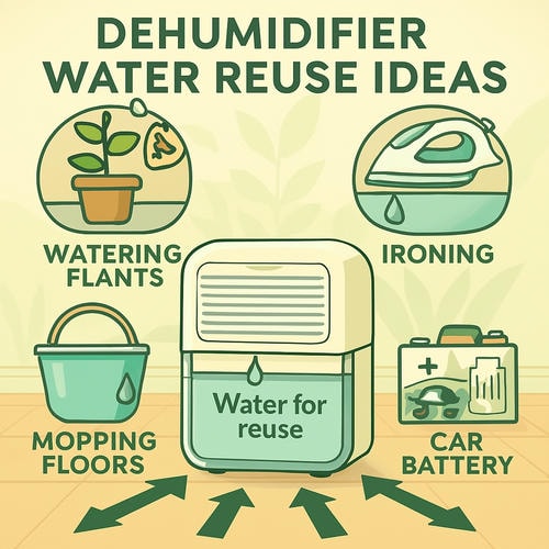 What Can I Use Dehumidifier Waste Water For?